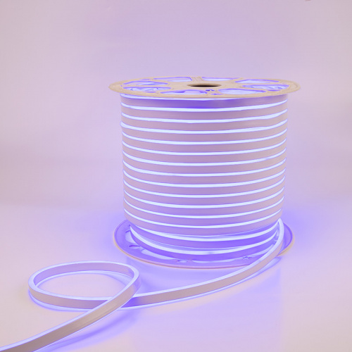 Гибкий неон NEON-NIGHT LED SMD 8х16 мм, двухсторонний, синий, 120 LED/м, бухта 100 м (100/100) фото 7