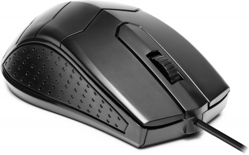 Мышь проводная игровая DEFENDER HIT MB-530, USB, 3 кнопки, 1000DPI, черный (1/40) (52530) фото 7