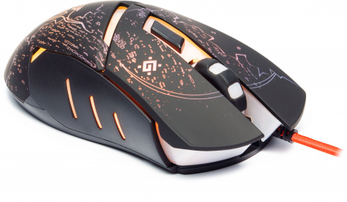 Мышь DEFENDER Alfa GM-703L, черный, игровая, USB, 7 кнопок, 3200dpi (1/40) (52703) фото 7