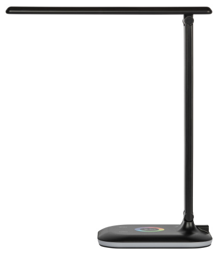 Светильник светодиодный ЭРА настольный NLED-502-11W-BK с RGB ночником черный (1/30) (Б0057195) фото 2