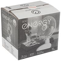 Вентилятор Energy EN-0603 (настольный) 6" 1шт/коробка (1/12)