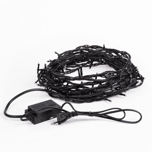 Гирлянда NEON-NIGHT "Твинкл Лайт" 20 м, черный ПВХ, 200 диодов, цвет мультиколор (1/10) фото 7