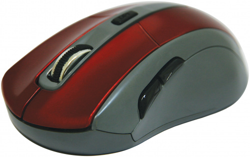 Беспроводная мышь DEFENDER Accura MM-965, USB. 6 кнопок, красный (1/40) (52966) фото 7