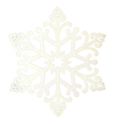 Фигура елочная  NEON-NIGHT "Снежинка "Снегурочка", 81 см, цвет шампань (1/4)