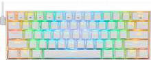 Беспроводная клавиатура Redragon Draconic RU,RGB, bluetooth 5.0, White