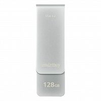 USB 3.0  128GB  Smart Buy  M1  серый металлик