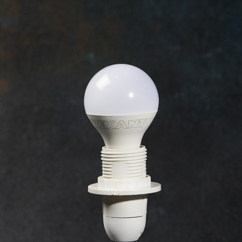 Лампа светодиодная REXANT Шар (GL) 7,5 Вт E14 713 лм 4000 K нейтральный свет (1/10/100) (604-032) фото 6