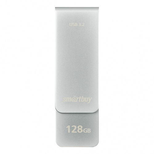 USB 3.0  128GB  Smart Buy  M1  серый металлик