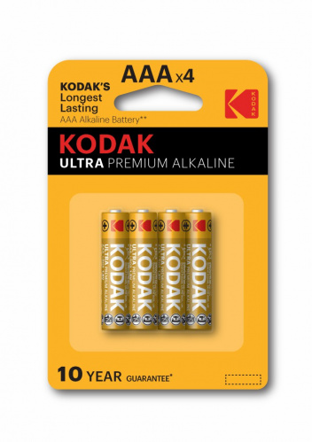 Элемент питания KODAK Ultra Digital  LR03  BL4   (K3A-4 U)   (40/200) (Б0005128) фото 2