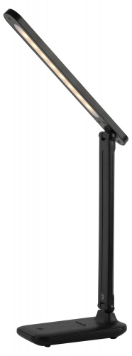 Светильник светодиодный ЭРА настольный NLED-495-5W-BK аккумуляторный складной черный (1/12/48) фото 7