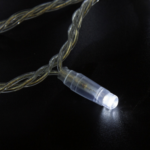 Гирлянда NEON-NIGHT «Нить» 10 м, 200 LED, прозрачный ПВХ, цвет свечения белый  (1/12) (305-195) фото 3
