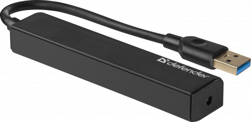 Разветвитель Defender Quadro Express USB 3.0,4 порта (1/100) (83204) фото 4