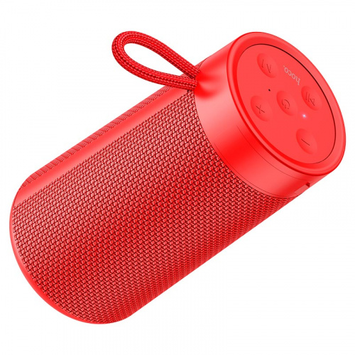 Колонка портативная HOCO HC13, Sports, Bluetooth, цвет: красный (1/30) (6931474769527)