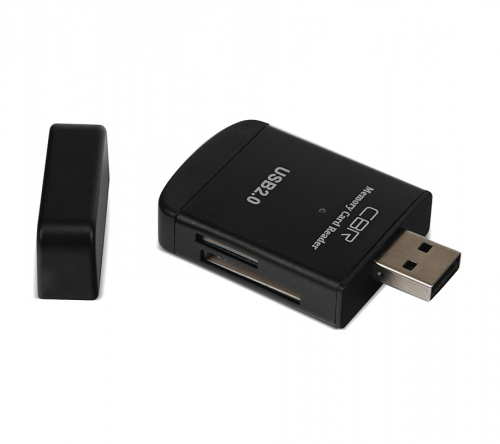 Картридер CBR Human Friends Speed Rate Multi Black USB 2.0, черный