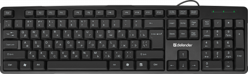 Клавиатура DEFENDER Next HB-440 RU, полноразмерная, черный (1/20) (45440) фото 2