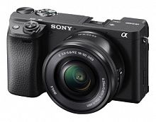 Фотоаппарат Sony Alpha A6400LB черный 24.2Mpix 3" 4K WiFi E PZ 16-50мм f/3.5-5.6 OSS NP-FW50 (с объе