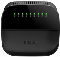 Роутер беспроводной D-Link DSL-2640U/R1A ADSL2+/VDSL2 черный