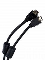 Кабель HDMI 19M/M ver 2.0, 10М, 2 фильтра  Aopen/Qust <ACG711D-10M> черный (1/10)