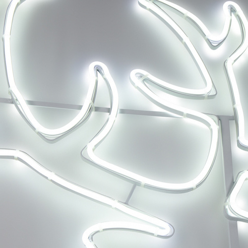Фигура NEON-NIGHT световая «Сказочный олень» из гибкого неона NEON-NIGHT, 140х93 см, 1680 LED, цвет свечения белый  (1/5) фото 3