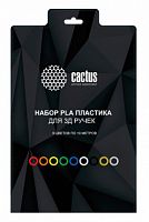 Пластик для ручки 3D Cactus CS-3D-PLA-9X10M PLA Pro d1.75мм L10м 9цв.