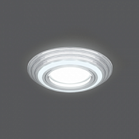 Светильник светодиодный GAUSS Backlight BL139 Кругл. Хром. Gu5.3, 3W, 4000K 1/40