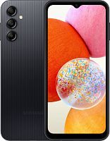 Смартфон Samsung SM-A145 Galaxy A14 64Gb 4Gb черный моноблок 3G 4G 2Sim 6.6" 1080x2408 Android 13 50Mpix 802.11 a/b/g/n/ac NFC GPS GSM900/1800 GSM1900