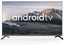Телевизор LED Hyundai 43" H-LED43BU7006 Android TV Frameless черный 4K Ultra HD 60Hz DVB-T DVB-T2 DVB-C DVB-S DVB-S2 USB WiFi Smart TV