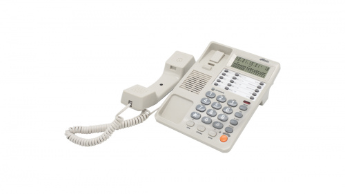 Проводной телефон c дисплеем RITMIX RT-495 white, АОН, FSK/DTMF/ETSI,59 вх.,16 исх.пам,10 кн.быстр.набор,подкл.мини АТС (1/10) (80002153) фото 5