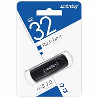 Флеш-накопитель USB 3.1  32GB  Smart Buy  Scout  чёрный (SB032GB3SCK)