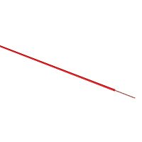 Провод ПГВА REXANT 1х0.75 мм², красный, бухта 100 м (1/10)
