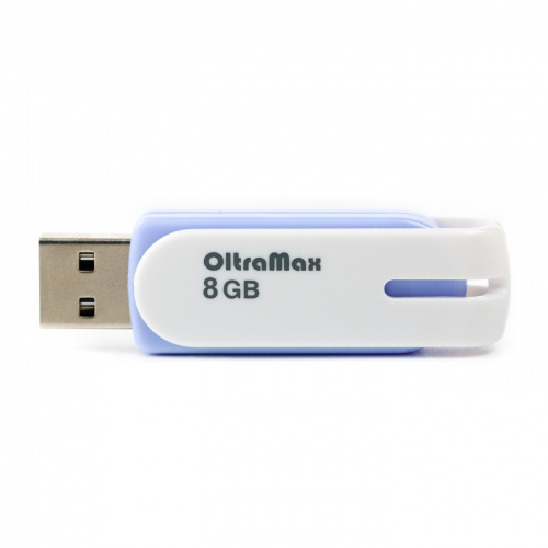 Флеш-накопитель USB  8GB  OltraMax  220  фиолетовый (OM-8GB-220-Violet) фото 2