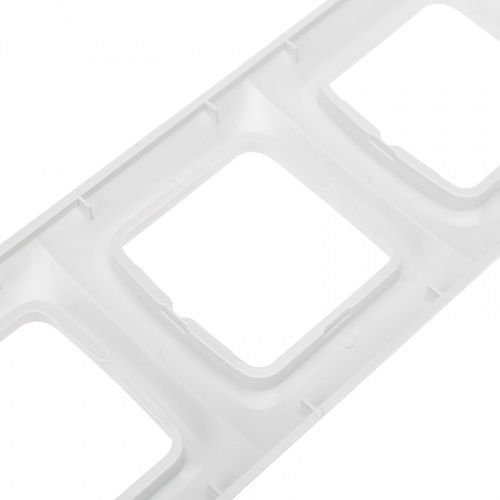 Рамка KRANZ серии DEA 4-я горизонтальная Бел  (1/90) (KR-78-0228) фото 3