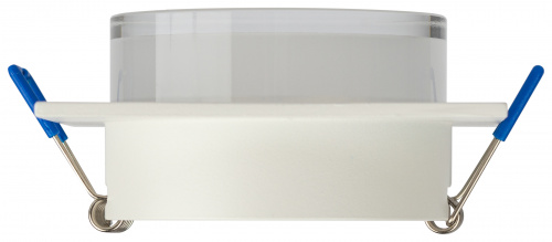 Светильник ЭРА встраиваемый декоративный DK107 WH MR16 GU5.3 белый (1/100) (Б0058396) фото 5