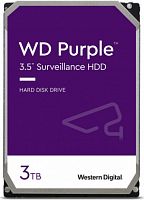 Жесткий диск WD SATA-III 3TB WD33PURZ Surveillance Purple (5400rpm) 64Mb 3.5"