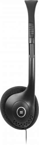 Проводные накладные наушники  DEFENDER Aura HN-101, шнур 1.8 м, черные (1/50) (63101) фото 8