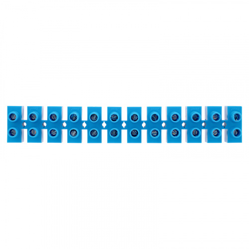 Клеммная винтовая колодка KВ-25 10-25, ток 60 A, полиэтилен синий REXANT (10 шт./уп.) (10/200) (07-5025-4) фото 4