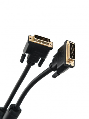 Кабель DVI-DVI Dual Link (25M-25M), 3m, 2 фильтра VCOM <VDV6300-3M> (1/35)