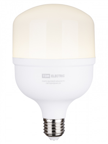 Лампа светодиодная TDM T 30 Вт, 230 В, 4000 К, E27 (100x165 мм) (1/30) (SQ0340-0352) фото 4