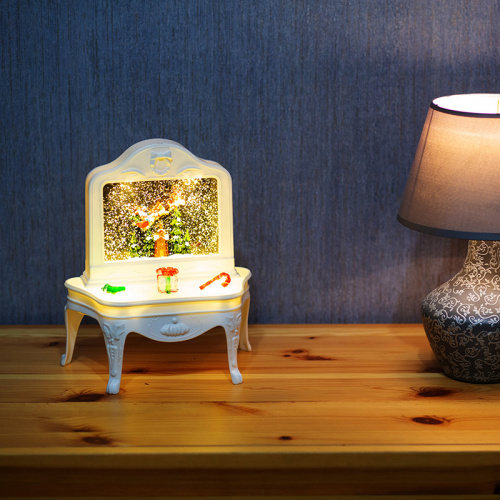 Светильник декоративный NEON-NIGHT "Столик" с эффектом снегопада, подсветкой и новогодней мелодией (1/8) (501-064) фото 2