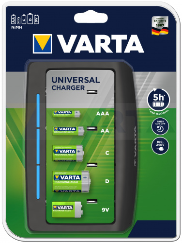 Зарядное устройство VARTA  Universal Charger (1/2) (57648101401)
