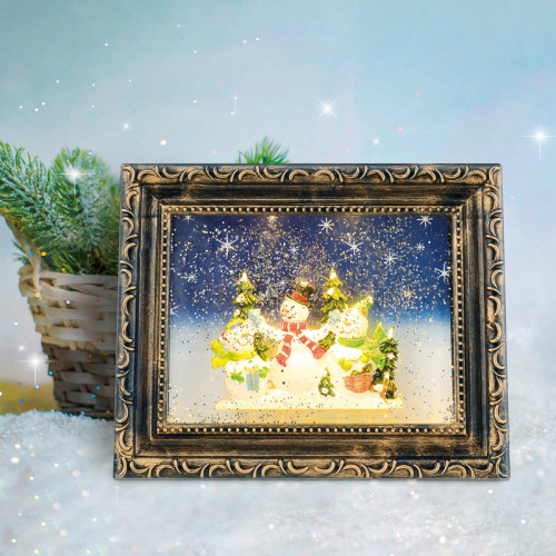 Светильник декоративный NEON-NIGHT "Картина" с эффектом снегопада (1/6) фото 12