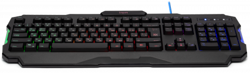 Клавиатура игровая DEFENDER Legion GK-010DL, RGB подсветка, влагоустойчивая, черный (1/20) (45010) фото 8