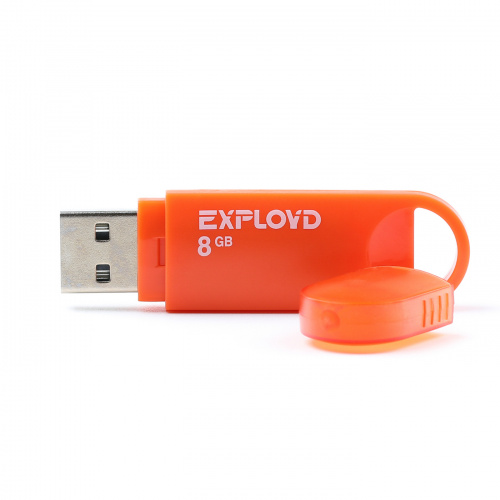Флеш-накопитель USB  8GB  Exployd  570  оранжевый (EX-8GB-570-Orange) фото 2