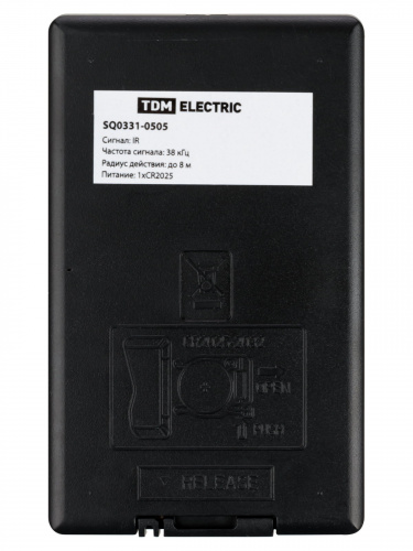 Контроллер для светодиодных лент и модулей RGB-IR-12В-6А-72Вт-IP20, 3 канала, пульт 24 кнопки, TDM (1/150) фото 6