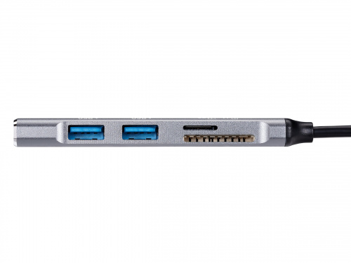 USB-концентратор USB 3.0 -->USB3.0+2 USB2.0+SD(2.0)+TF(2.0), Aluminum Shell, 0.15м Telecom <TA309U>  (1/200) фото 8