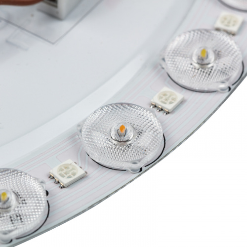 Светильник настенно-потолочный REXANT Fobos Melody 2700-6500 K RGB Bluetooth Sound с пультом и APP LED (1/8) (624-002) фото 6
