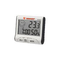 Термогигрометр комнатный с часами и функцией будильника REXANT (1/50)