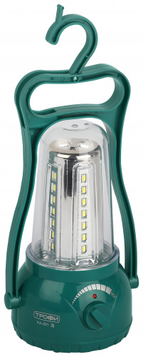 Фонарь Трофи KA-301 кемпинговый светодиодный аккумуляторный яркий мощный светильник (1/24) (Б0059887)