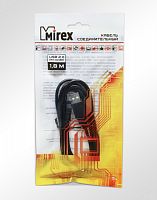 Кабель соединительный Mirex USB 2.0 AM-miniBM, двойной экран, 1,8м. (1/25)