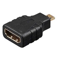 Переходник штекер micro HDMI - гнездо HDMI REXANT (10/400) (17-6815)